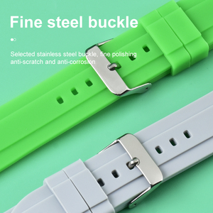 Correa de Silicona Popular de 14 16 18 20 22 <span class=keywords><strong>mm</strong></span> para Reloj Samsung Galaxy 7 Ultra, Correa para <span class=keywords><strong>HUAWEI</strong></span> <span class=keywords><strong>WATCH</strong></span> 4 Pro GT4 <span class=keywords><strong>Fit</strong></span> 3 - Product Image 6