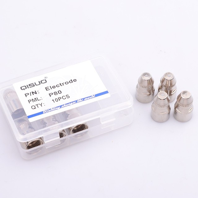 Original P80 Plasma Nozzle Electrode Plasma Consumables for Sale Plasma Accessories Plasma Torch Spare Parts