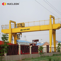 Grue à portique mobile à double poutre de type MG pour applications de construction, 20 tonnes, 32 tonnes, 40 tonnes, 50 tonnes, 100 tonnes avec chariot électrique