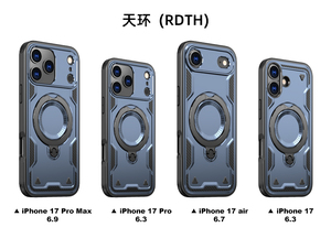 Mới Cho iPhone 17 Không Khí 17 Pro Max Điện Thoại Trường Hợp 360 ° Khung Từ 16 Pro Max Da Thời Trang Trường Hợp Bao Gồm Tất Cả Drop-Resistant 15 - Product Image 3