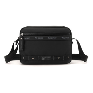 Fashion Custom Unisex Bags <b>Chest</b> Shoulder High Quality Sling Bag with Zipper Closure and Usb Charging - Product Image 2