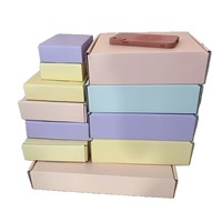 Boîte cadeau en papier d'art haut de gamme en forme d'avion, fermeture magnétique, doublure en coton, impression bronzée - Emballage express pour chaussettes et fourrures