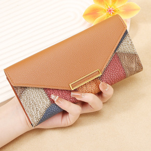 Monedero de Cuero PU Retro Delgado con Hebilla Multifuncional Larga y Personalidad Femenina, Nuevo 2026 - Product Image 4