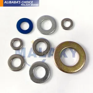 MALAXY Oem fabbricazione dispositivo di fissaggio in alluminio acciaio inossidabile 304 316 Din125a M6 Flat tonda Belleville Spring Washer