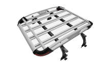 Panier de toit de voiture, porte-bagages de voiture, vente chaude, universel, aluminium, 4x4, panier de toit de voiture universel avec lumières LED