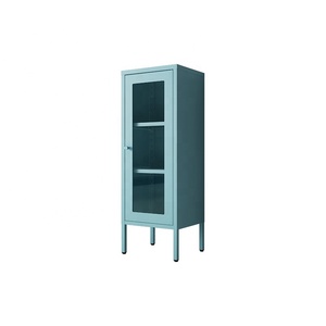 Custom Single Door Glass Door Bookcase File Cabinet with <strong>Tall</strong> Design Steel Supplies Toy Display for Living Room <strong>TV</strong> <strong>Stands</strong> - Product Image 1