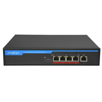 Commutateur Hi PoE 802.3bt 8 ports 90W géré par Layer3 avec 4 ports de liaison montante 10G dotés de fonctions SNMP et QoS