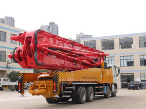 <span class=keywords><strong>Pompe</strong></span> concrète montée par camion hydraulique mobile de mélangeur pour la construction 50M - Product Image 3