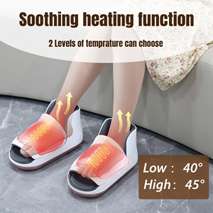 Zapatos de Masaje para Pies Recargables con Vibración, Calor, Presión de Aire y Control de Tiempo para Uso Doméstico - Product Image 3