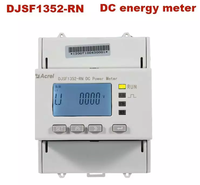 Medidor de Energía Monofásico CC DJSF1352 1000V RS485 para Carga de Vehículos Eléctricos, Montaje en Riel DIN