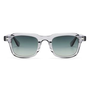 Modern Rectangle Full Rim Sunglasses Solid Black Frame Resin Lens Anti-Uv Protection Men Adults - Product Image 6