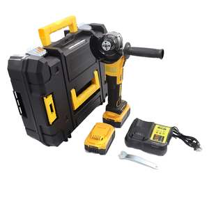 Herramienta de pulido de corte inalámbrico de 20V, Motor sin escobillas, batería de litio, <span class=keywords><strong>amoladora</strong></span> angular de 4/5 pulgadas con ajuste de velocidad de 4 niveles - Product Image 5