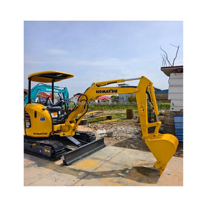 Excavadora de cadenas mini Komatsu PC20MR de segunda mano, 2 toneladas, excavadora hidráulica usada con motor y componentes de transmisión en venta - Product Image 1