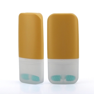 Botella de Plástico Vacía al por Mayor para Protector Solar, Envase Plano para Crema, Tubo Cosmético para Cuello y Cuerpo, Rodillo de Masaje, Loción - Product Image 6