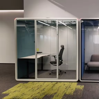 Cabines téléphoniques insonorisées, cabines acoustiques pour bureau, salle d'interviews, salle de réunion