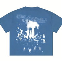 T-shirt de marque de haute qualité - Tissu 100% coton pur, coupe ample, design imprimé, style homme, disponible pour la personnalisation