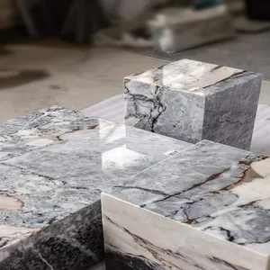 도매 흰색 대리석 공급 업체 경쟁력있는 가격 천연 럭셔리 돌 대리석