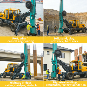 회전식 천공기(로터리 드릴링 리그 머신) - 말뚝 기초 공사 및 심층 굴착 프로젝트 공급 - Product Image 6