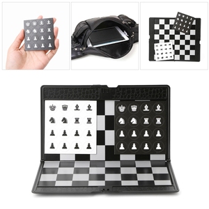 Túi xách tay gấp cờ vua quốc tế đặt nhựa trung quốc <span class=keywords><strong>Checkers</strong></span> & máy bay giấy Hội Đồng Quản trị với có thể gập lại cờ vua hộp - Product Image 6