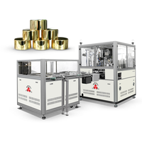 Máquina Automática de Estampagem a Quente para Estampagem Lateral de Tampas, Estampagem Superior de Tampas, Máquina de Estampagem a Quente para Tampas Plásticas