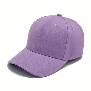 Custom Caps Direct Stock Six-Piece Customizable Mao Qing Baseball Cap for Men & Women Solid Color Common Fabric Cross-Border - Product Image 3