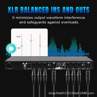 DBX 2-Way/3-Way Professional Audio Crossover 234XL 223XL Iron Made in China PA Speaker System Bi-Tri Amp Configuration
