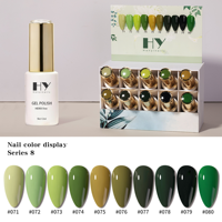 Vernis à ongles en gel Hanyinails Premium, naturel, végan, sans HEMA, 160 couleurs, 12 ml, durcissement UV LED