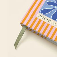 Journal de gratitude relié rigide, non daté, avec questions quotidiennes de pleine conscience, affirmations, carnet A5, planificateur, positivité, soins personnels, cadeau