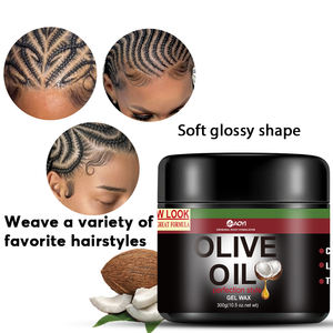 Gel Coiffant Tressé Noir <span class=keywords><strong>Imperméable</strong></span> Prix Usine, Cire Coiffante Végane Fixation Forte, Produit Coiffant <span class=keywords><strong>Femme</strong></span> Vente en Gros - Product Image 4