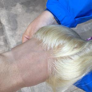 黑色星期五特卖高质量的婴儿头发613金发高清薄/透明瑞士蕾丝封闭/正面 - Product Image 2