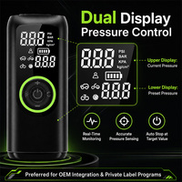 New 20-Cylinder Smart Wireless Tire Inflator Portable Electric Air Pump Digital Display Auto Stop Air Compressor for Car