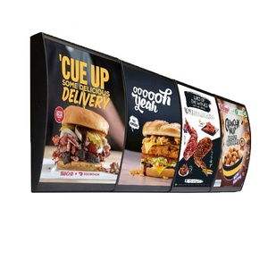 <span class=keywords><strong>Arc</strong></span> hình dạng trong nhà LED quảng cáo hiển thị biển quảng cáo thức ăn nhanh KFC Bảng menu - Product Image 3