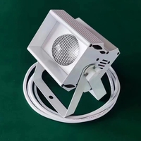 Mini rgb 100W Dmx 512 COB LED Par peut s'allumer pour la lumière de mariage de salle de bal de théâtre de scène
