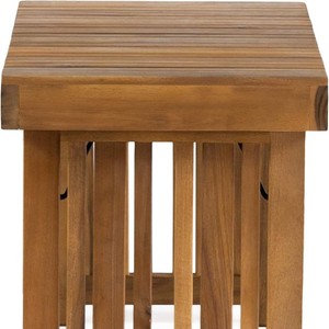 <b>Outdoor</b> folding wooden <b>side</b> <b>table</b>, foldable terrace alder wood <b>side</b> <b>table</b>, pool terrace small <b>outdoor</b> <b>table</b>. - Product Image 4