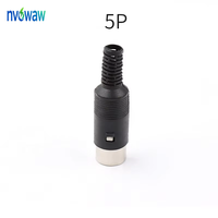 5-poliger Rundsteckverbinder DS-Serie Stecker Kabel 5-poliger Mini-DIN-Stecker