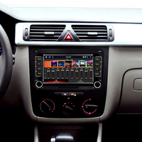 Autoradio Android 8 pouces pour les modèles Volkswagen Lecteur DVD commun Voiture GPS Navigation Carplay Unité