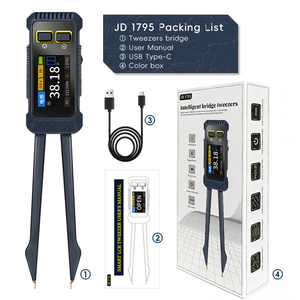 Testeur LCR SMD intelligent JD-1795 pour la résistance, la capacité, l'inductance, la continuité, la <span class=keywords><strong>diode</strong></span>, les tests <span class=keywords><strong>de</strong></span> court-circuit - Product Image 6