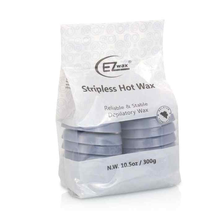 wax beads hair removal Customized Long Lasting Wholesale Healthy 300g Rosin-Free Belgium Formulation Hot Wax Discs Colorful Hard Wax wax for hair removal