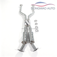 Système d'échappement de modification automobile 2015-2024 pour Lexus RCF 5.0, section intermédiaire de type Z avec résonateur, tuyau d'échappement DM