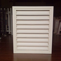 Grille d'aération linéaire à double couche en plastique ABS noir, options de sortie personnalisables, conception de ventilation silencieuse, usage commercial