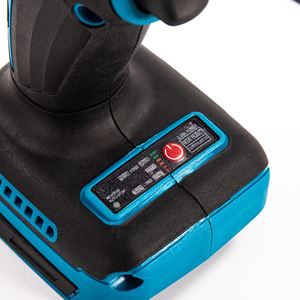 סוללת ליתיום יד מקדחה חשמלית ללא ברשלנות מנוע פטיש מקדחה משתנה מהירות פלדה חומר פלסטיק חדש מצב פלסטיק - Product Image 4