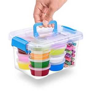 New Popular Clear DIY Slime Kit Playdough & Slime Making with Charms Toy for Kids - Product Image 6