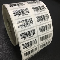 Rouleaux de papier pour étiquettes thermiques 50x30mm 80x60mm 100x60mm Étiquettes de prix à code-barres Taille personnalisée Personnalisé