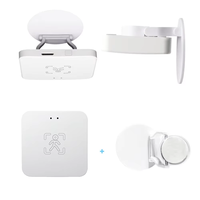 WALE 투야 5.8GHz 밀리미터파 레이더 인체감지 센서 조도 감지 8.4m 거리 Wi-Fi 스마트 앱 지원 ABS CE/ROHS 인증