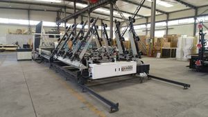Máquina de Corte de Vidrio CNC de Alta Precisión E-WORLD, Equipo Profesional de Procesamiento de Vidrio de Doble Giro y Cuatro Estaciones - Product Image 6