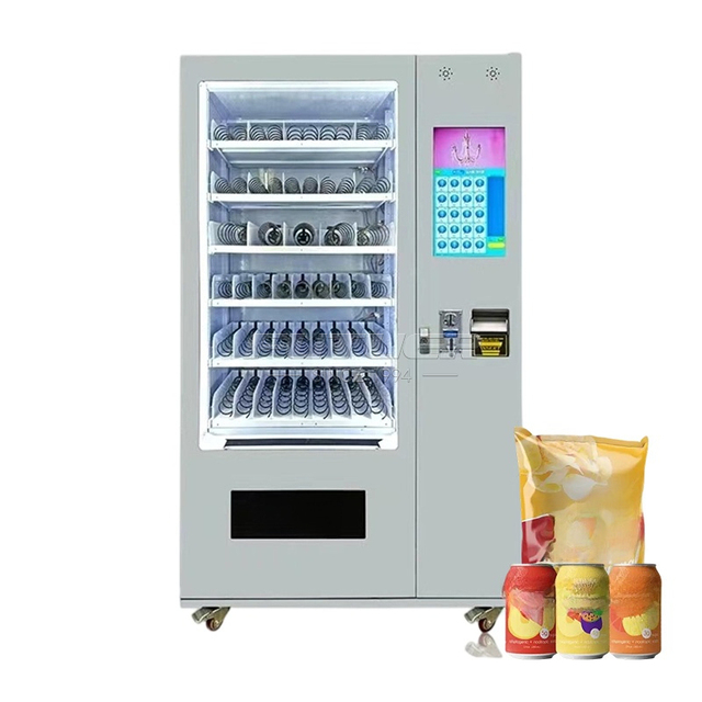 Reverse Osmosis Water Vending Machine, Beverage,  and Snack Vending Machine Equipped with Cooling Function