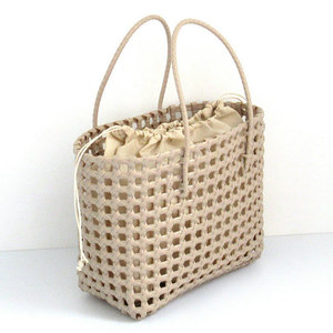 Nuevo hueco tejido mano cesta bolsa tejida a mano bolsa de playa bolso Popular bolso - Product Image 3