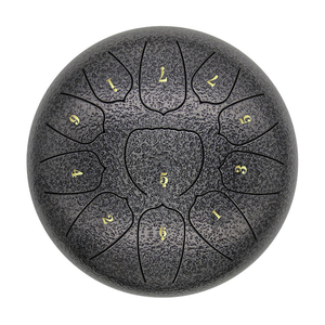 Tambour à languettes en acier de 10 pouces à 11 notes en gros - Percussion de style handpan, utilisation professionnelle pour la méditation et la guérison sonore du yoga - Product Image 5