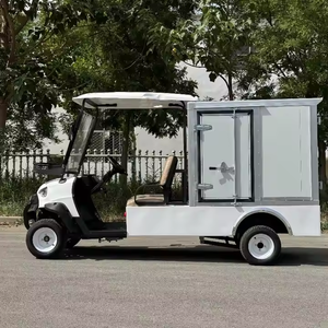 Camionnette Électrique Personnalisée EC à 2 Places pour la Livraison de Repas – Véhicule de Service Alimentaire pour Voies Privées - Product Image 4