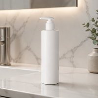 Distributeurs de savon portables pour salle de bain, bouteilles en plastique de 300 ml en PE, vides et rechargeables, pour shampoing et lotion, avec pompe